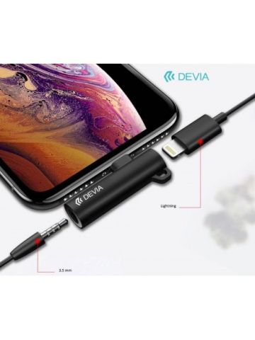 ADATTATORE JACK 3.5 A LIGHT+CARICA NERO