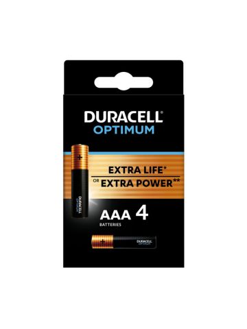 DURACELL OPTIMUM BLISTER 4 MINISTILO AAA (LR3/MX2400)