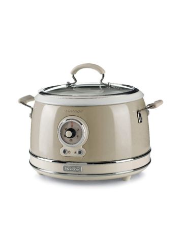 ARIETE CUOCIRISO VINTAGE BEIGE (2904/03) - 5 FUNZIONI COTTURA - 3.5LT (RISO 1.8LT) - 700W