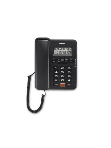 BRONDI CORDED OFFICE DESK NERO